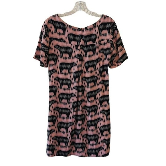 ANTHROPOLOGIE Maeve Zola Bear Shift Dress - Women's - Picture 5 of 9